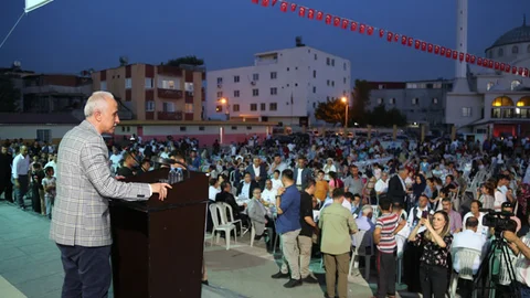 Kent Protokolü ve Vatandaşlar Gönül İftarında Buluştu