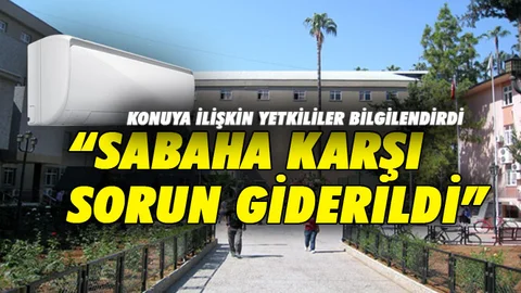 Hastanedeki Klima Sorunu Kısa Sürede Giderildi