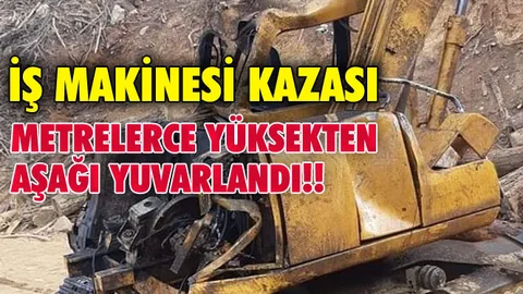 Dehşet İş Makinesi Kazası