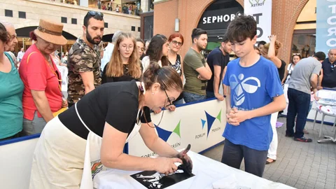 Toroslar’ın Atatürk Konulu Tortek Atölyesi Yoğun İlgi Gördü