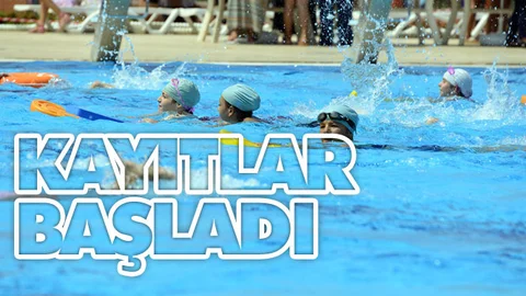 Mersin'de Yüzme Kursu Kayıtları Başladı