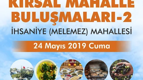 Mersin'de Kırsal Mahalle Buluşmaları
