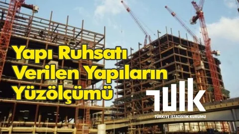 Yapı Ruhsatı Verilen Yapıların Yüzölçümü %37,7 Azaldı