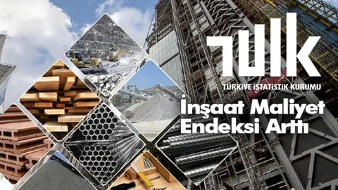 İnşaat Maliyet Endeksi Arttı
