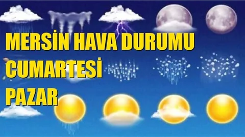 Hava Durumu 5 Günlük Mersin