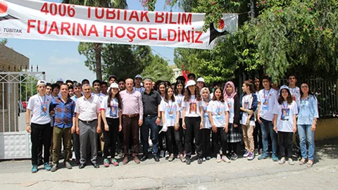 Tarsus'ta 4 Lise Bilim Şenliğinde Buluştu