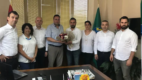 Sigorta Meslek Komitesinden, Başkan Veyis Avcı'ya Ziyaret