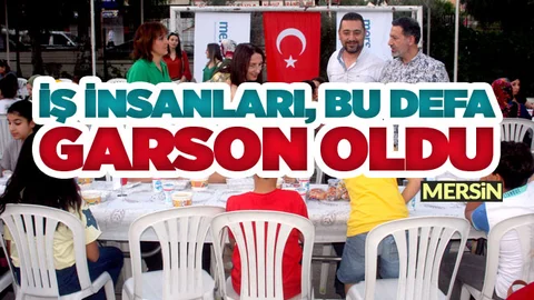 Yüzlerce Kişiye İş Veriyorlar Ama, Bu Defa Garson Oldular