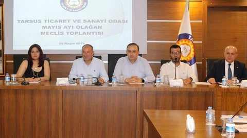 Tarsus TSO Mayıs Ayı Meclis Toplantısı Yapıldı