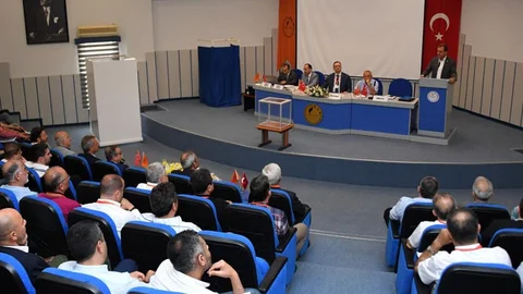 Başkan Seçer Mersin Tarsus Organize Sanayi Bölgesi Genel Kuruluna Katıldı