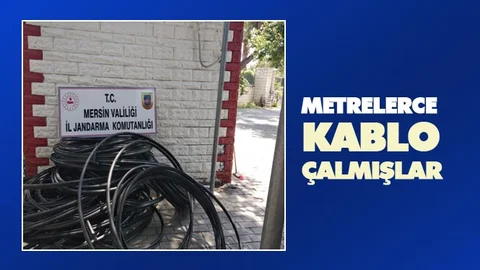 Kablo Hırsızları Yakalandı