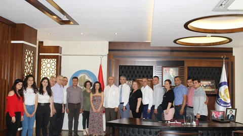 Tarsus Ticaret Borsasında Bayramlaşma