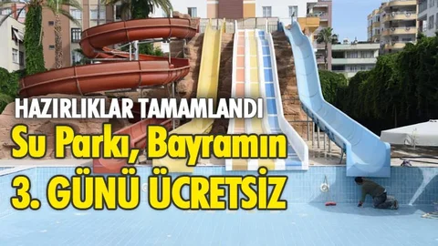 Su Parkı, Bayramın 3. Günü Ücretsiz