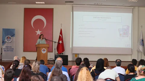 Mersin Büyükşehir’den Sertifikalı Hijyen Eğitimi