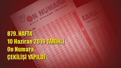 On Numara Sonuçları 10 Haziran 2019 Tarihli Kazandıran Sayılar