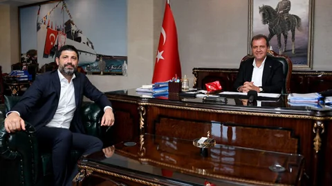 Milli Basketbolcu Ömer Onan’dan Başkan Seçer’e Ziyaret