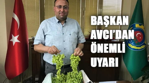 Başkan Avcı'dan Önemli Uyarı!