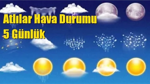 Atlılar Hava Durumu 5 Günlük