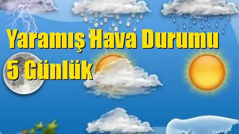 Yaramış Hava Durumu 5 Günlük