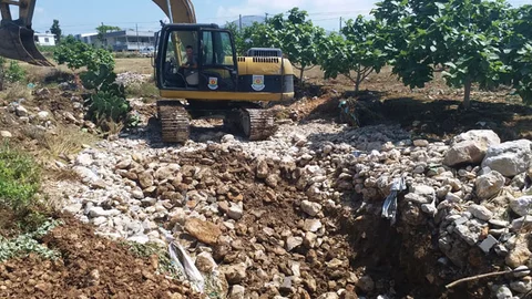 Hasarı Onarmak İçin Belediye Seferber Oldu