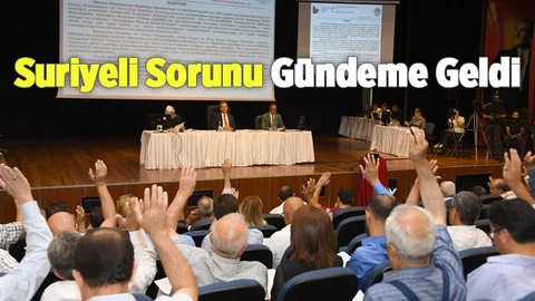 Suriyeli Sorunu Gündeme Geldi