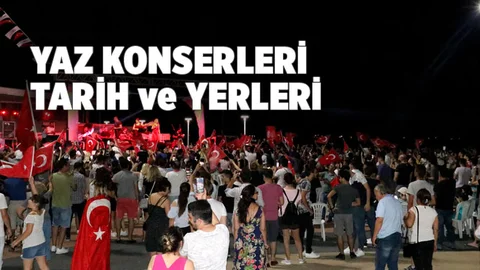Mersin'de Yaz Konserleri Başladı