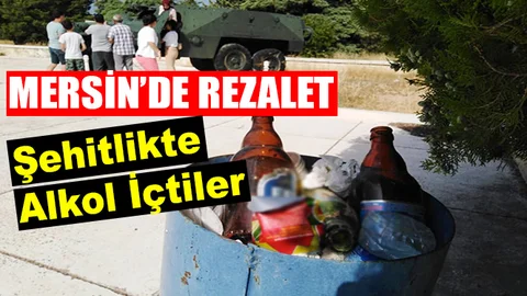 Mersin'de Kıbrıs Şehitliğinde Büyük Ayıp