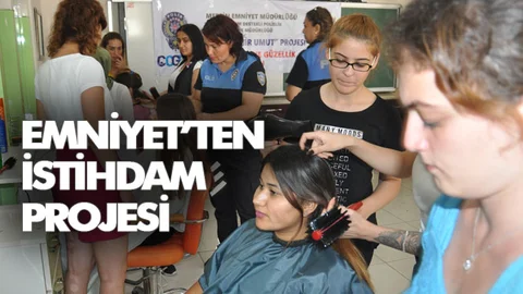 Mersin İl Emniyet Müdürlüğünden "Bir Çocuk Bir Umut" İsimli İstihdam Projesi