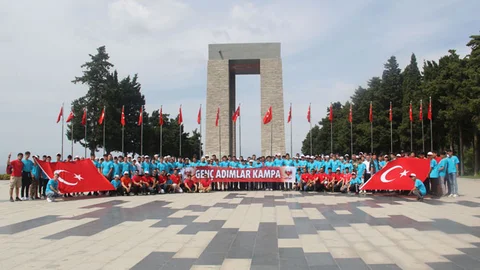 Mersin Tem Şubeden Çanakkale Gezisi ve Kamp Etkinliği