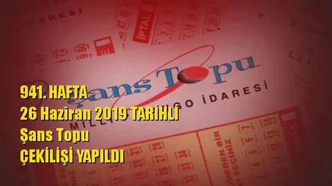 Şans Topu Sonucu