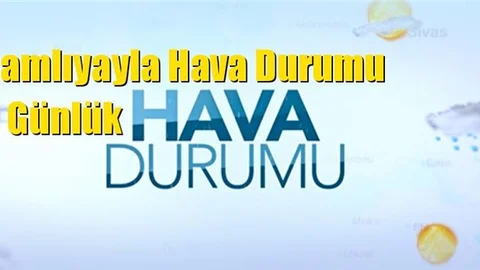Çamlıyayla Hava Durumu 5 Günlük