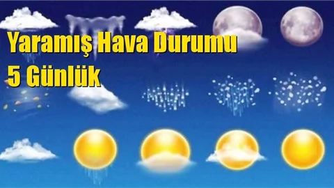 Yaramış Hava Durumu 5 Günlük