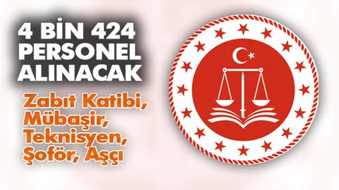 4/B Devlet Memurları Kanunu Kapsamında 4 Bin 424 Personel Alımı Yapılacak
