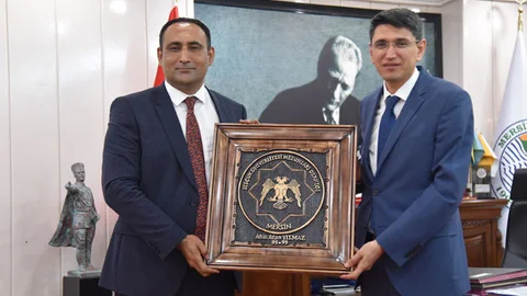 Arslan'dan, Toroslar Belediye Başkanı Atsız Aşın Yılmaz'a Ziyaret