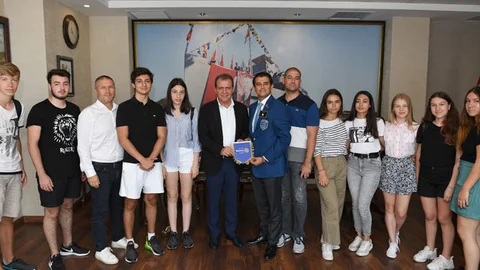 Yabancı Öğrenciler Mersin’de Yelken Sporunu Öğrenecek