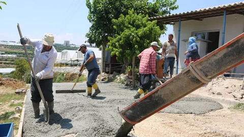 Kocahasanlı, Tollu İle Beton Yol Modeline Geçti