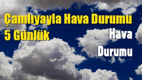 Çamlıyayla Hava Durumu 5 Günlük