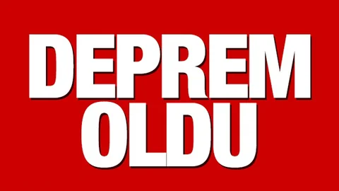 Deprem Oldu!