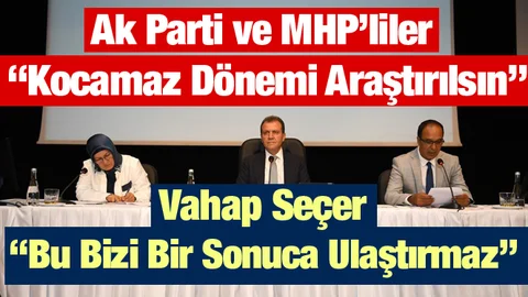 Başkan Seçer O İddialara Ateş Püskürdü