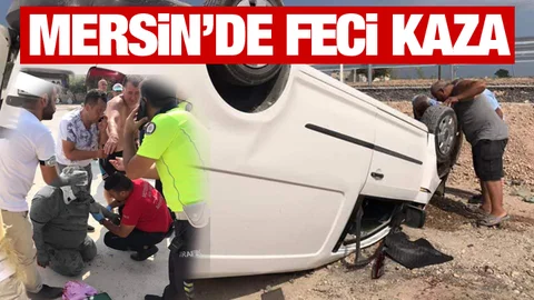Mersin'de Korkutan Kaza