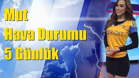 Mut Hava Durumu 5 Günlük