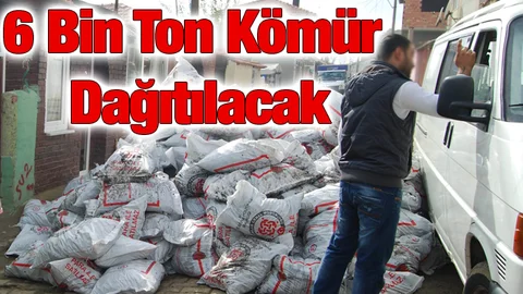 6 Bin 228 Ton kömür Dağıtılacak