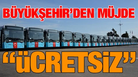 Büyükşehir'den Müjde