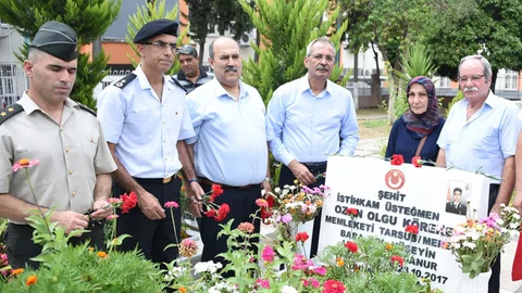 Mersin'de Şehitler Dualarla Anılıyor