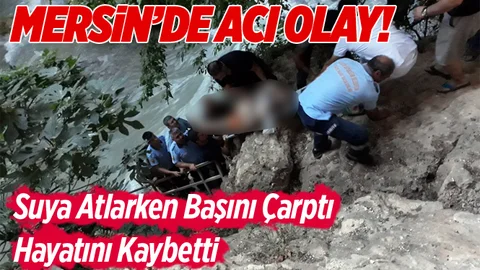 Mersin'de Acı Olay!