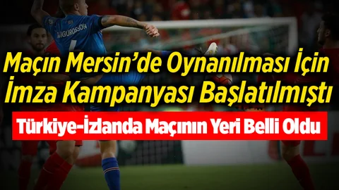 Türkiye-izlanda Maçının Yeri Belli Oldu