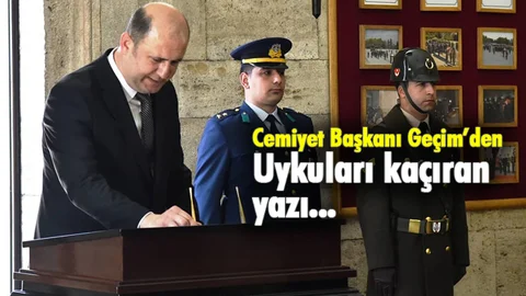 Bu yazı okuyan muhatabın uykusunu kaçırır...