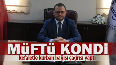 Mersin İl Müftüsü Şaban Kondi Kurban Bağışı Çağrısı Yaptı