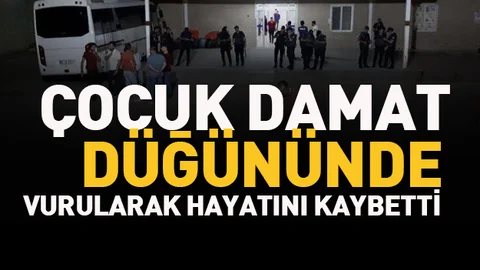 Düğünde Vurulan 16 Yaşındaki Damat Hayatını Kaybetti