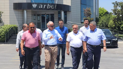 Akdeniz Belediye Başkanı Mustafa Muhammet Gültak, Arbel A.Ş’yi Ziyaret ’de bulundu.